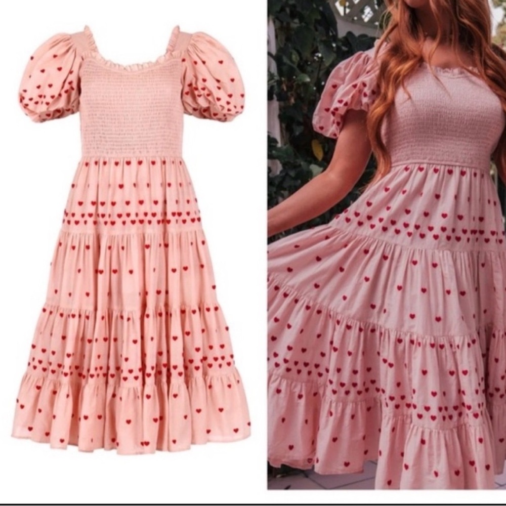JessaKae Lover Dress - MIDI - 6X - NWT